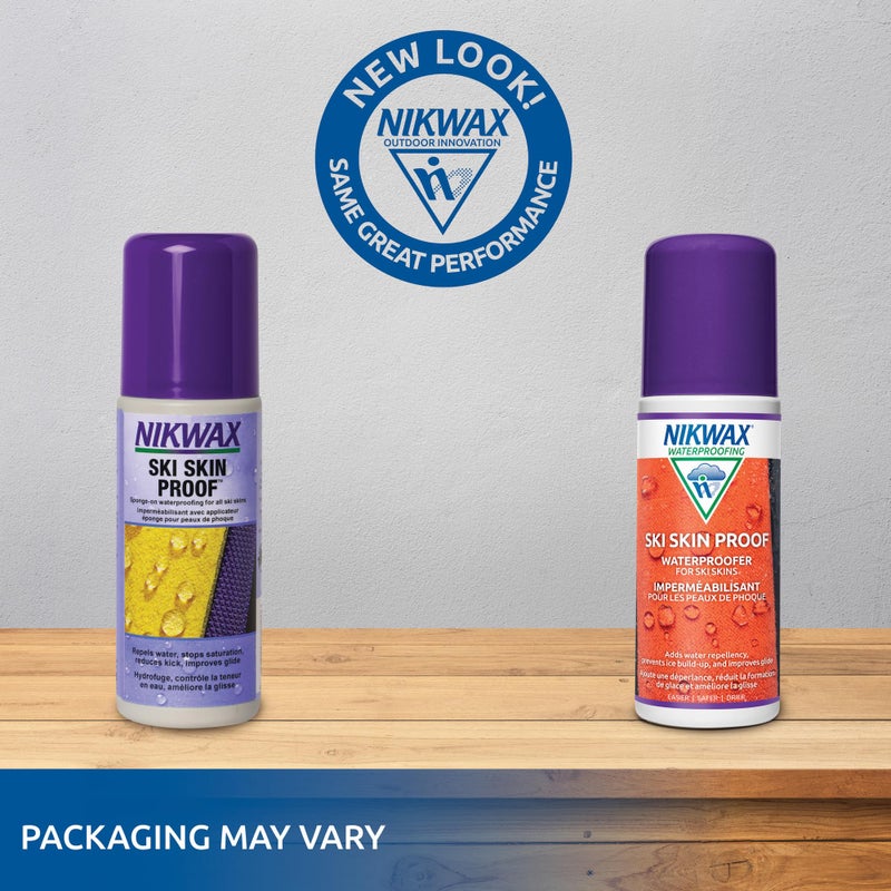 Nikwax Ski Skin Proof Waterproofing  Enhances Performance  Prevents Ice Build Up  Ski Care  Liquid Wax  Backcountry Skiing - Image 2